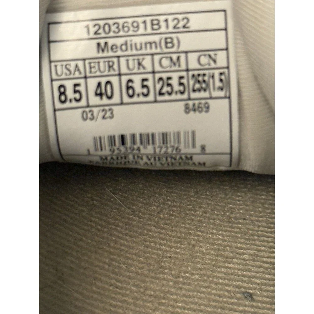 Brooks Glycerin 20 White Tan Women's Running Shoes Size 8.5 Medium 1203691B122